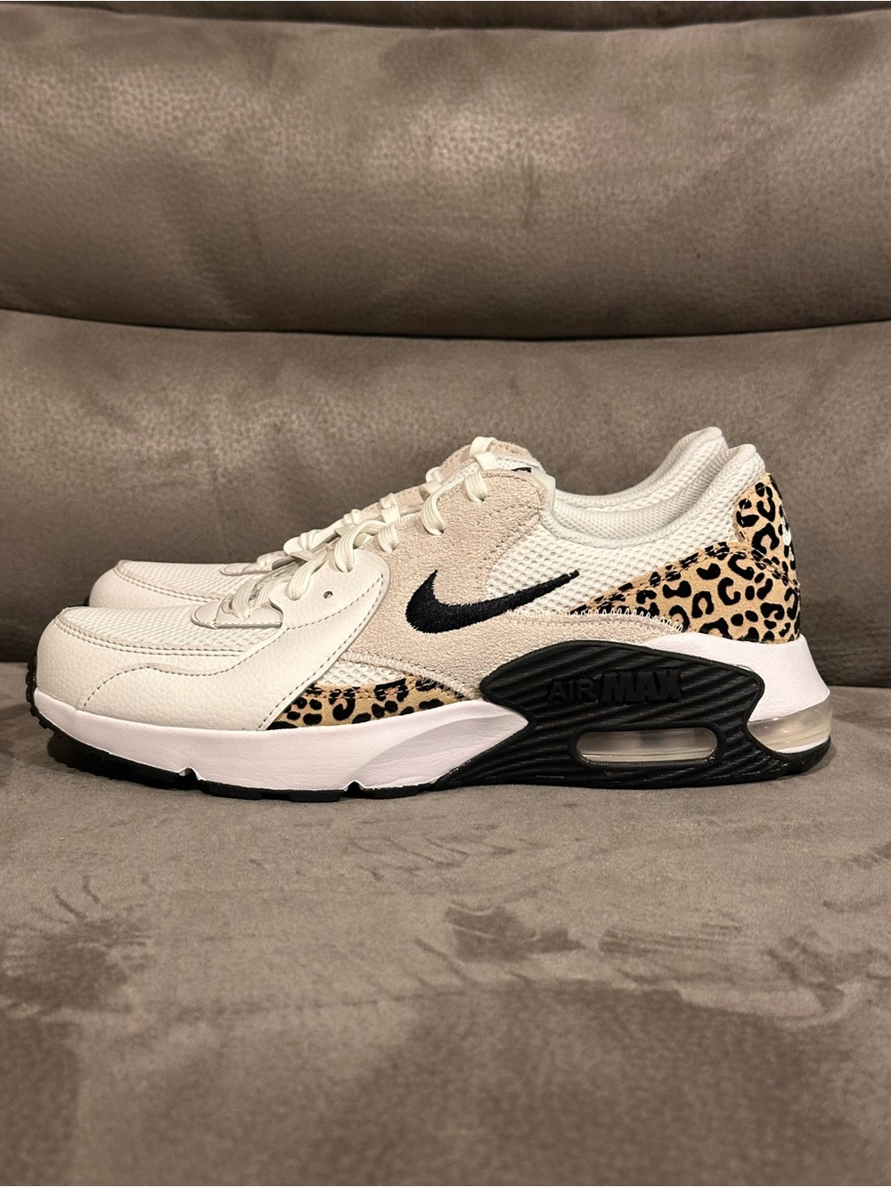 Nike Air Max Excee Women's Shoes (Summit White/White/Hemp/Black) Size 9